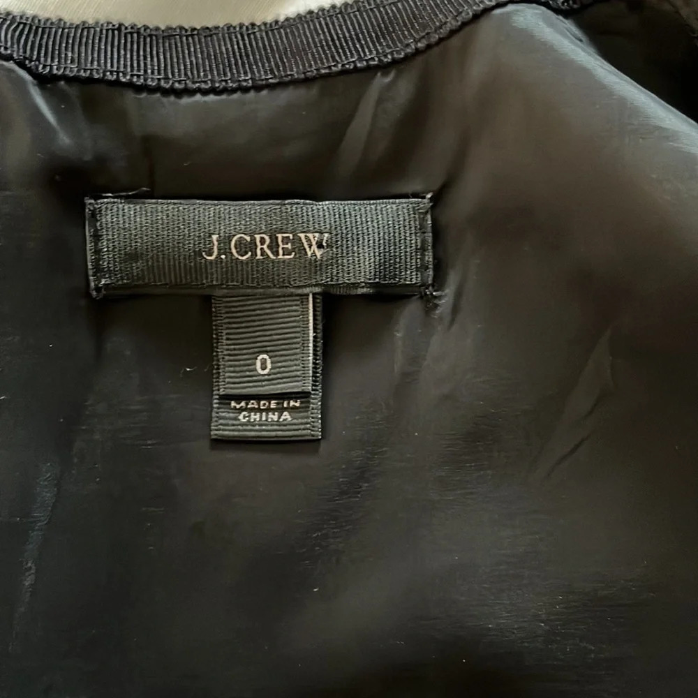 J.Crew 100% wool career V Neck dress size 0 - Picture 11 of 12